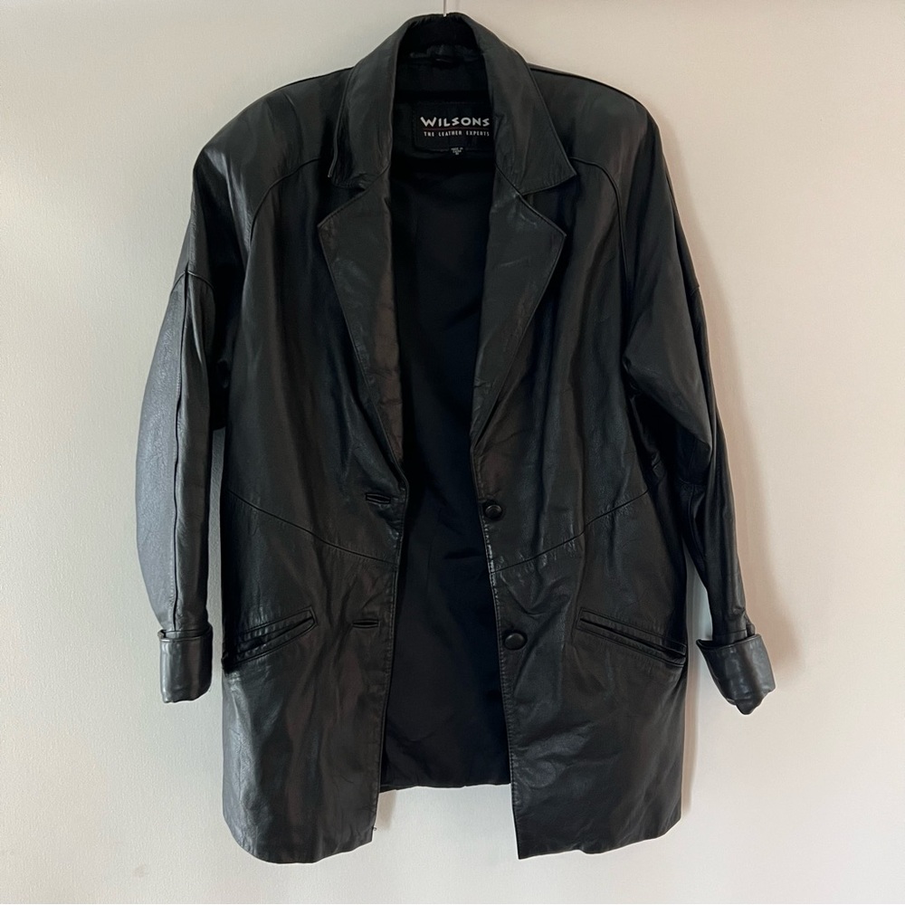💌SOLD💌 Vintage Wilson’s Genuine Leather Jacket